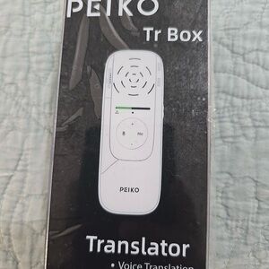 Tr Box Voice Translator - White